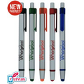 Silver "Perfect" Promotional Value Stylus Click Pen
